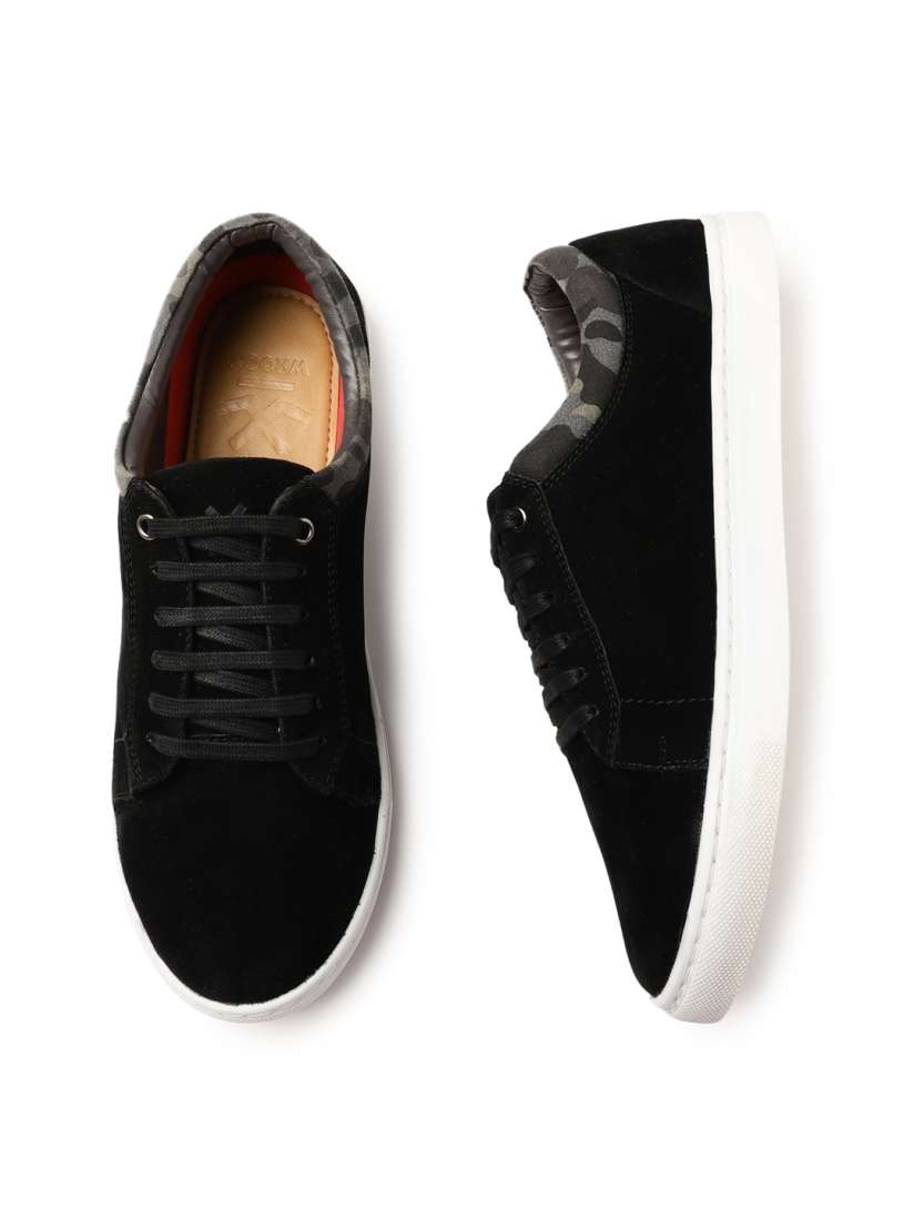 Buy WROGN Men Black Sneakers Casual Shoes for Men 6939268 Myntra