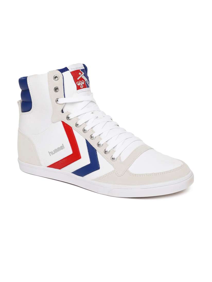 Buy hummel Unisex White Mid Top Sneakers Casual Shoes for Unisex 6939545 Myntra