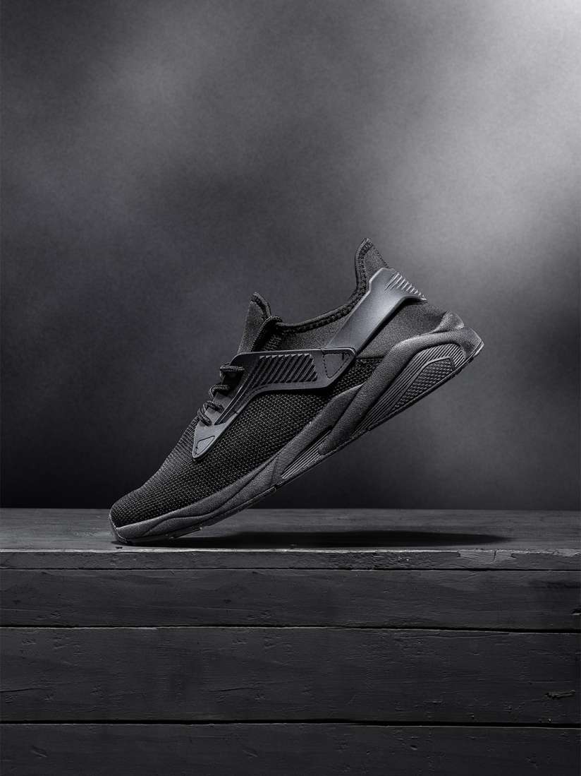 Hrx shoes black sneakers clearance