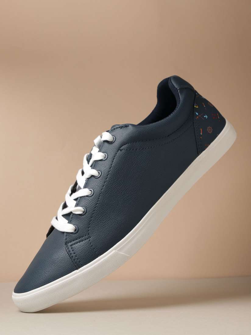 Buy Mast Harbour Men Navy Blue Sneakers Casual Shoes for Men 6944354 Myntra