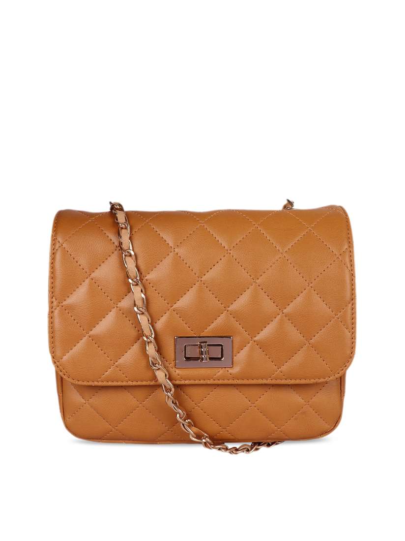 Buy OsaiZ Brown Textured Sling Bag Handbags for Women 6945775 Myntra