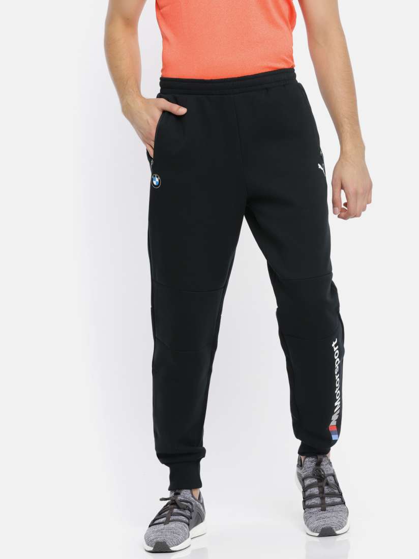 Buy PUMA Motorsport Men Black BMW MMS Sweat Motorsports Joggers Track Pants for Men 8210189 Myntra
