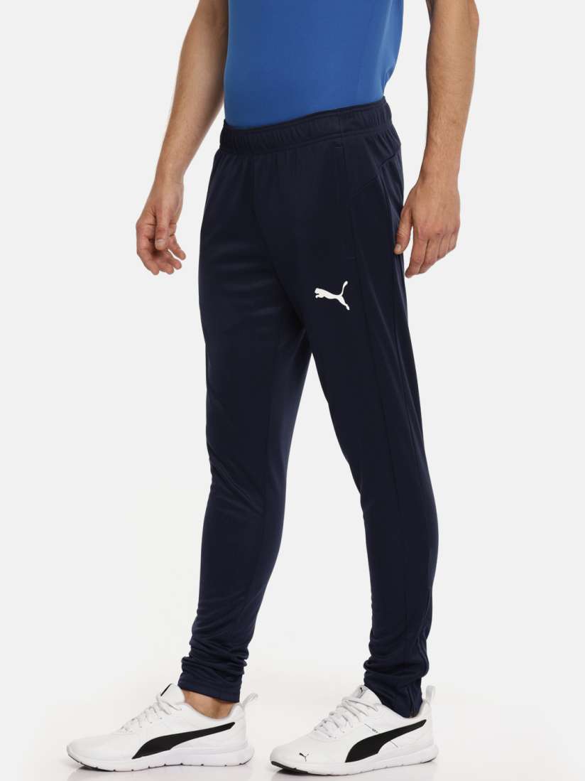 Buy Puma Men Navy Solid ESS Active Tricot cl Slim Fit Track Pants Track Pants for Men 6955795 Myntra