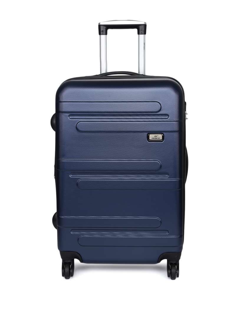 Buy Princeware Unisex Navy Blue MELBOURNE DLX 4 W Spinner 68 Medium Trolley Suitcase Trolley Bag for Unisex 6958146 Myntra