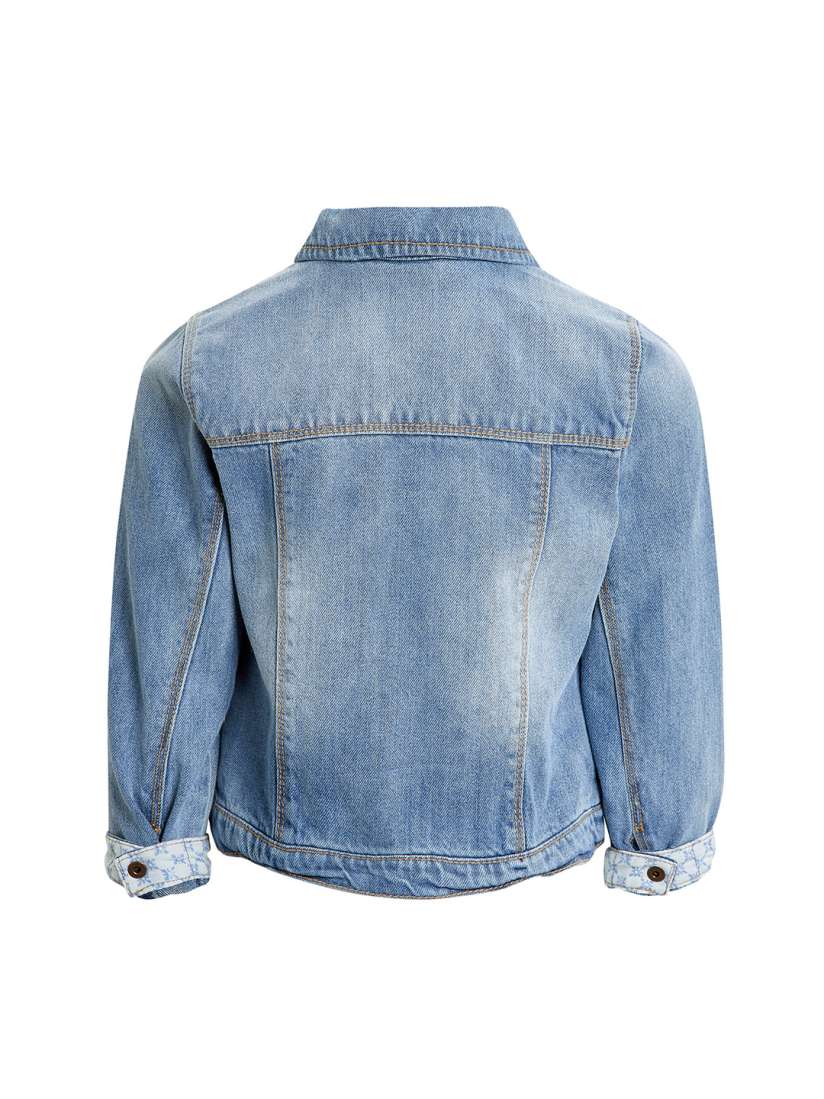 Next girls denim jacket top