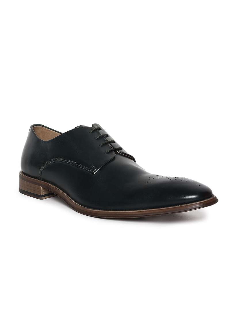 Buy Dune London Men Black Leather Formal Derbys Formal Shoes for