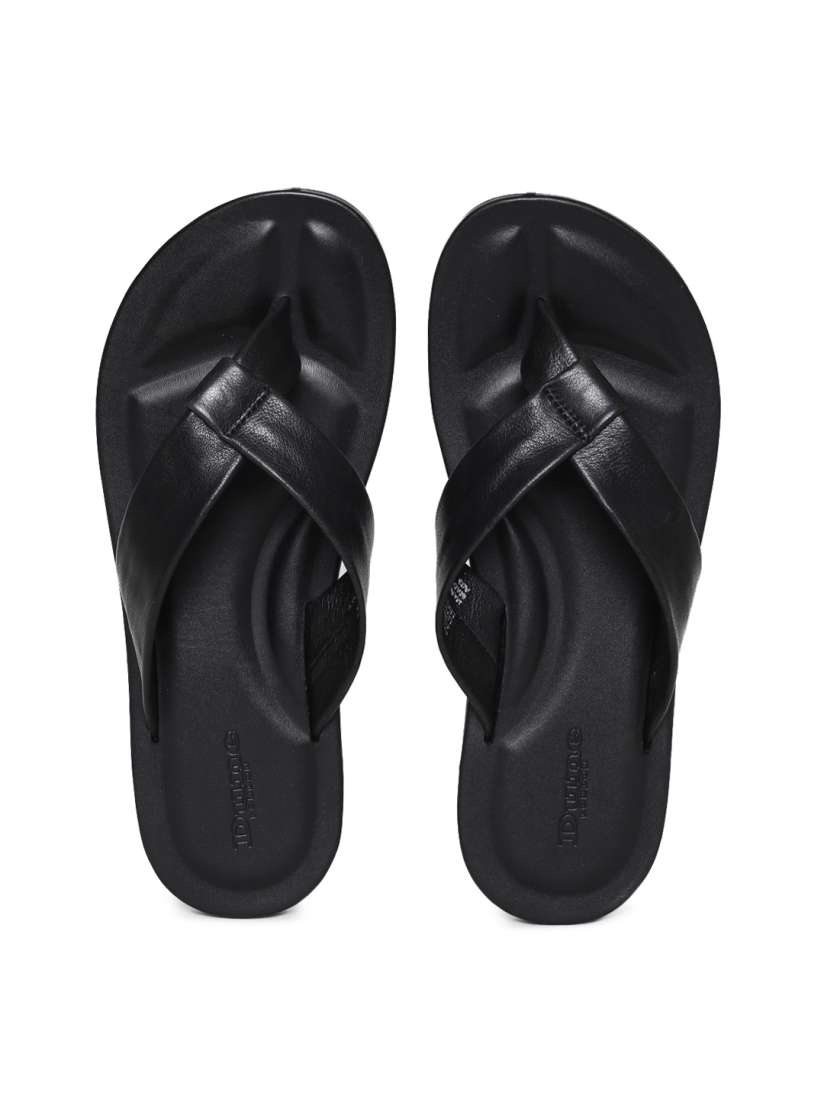 Buy Dune London Men Black Leather Solid Thong Flip Flops Flip Flops for Men 6967891 Myntra