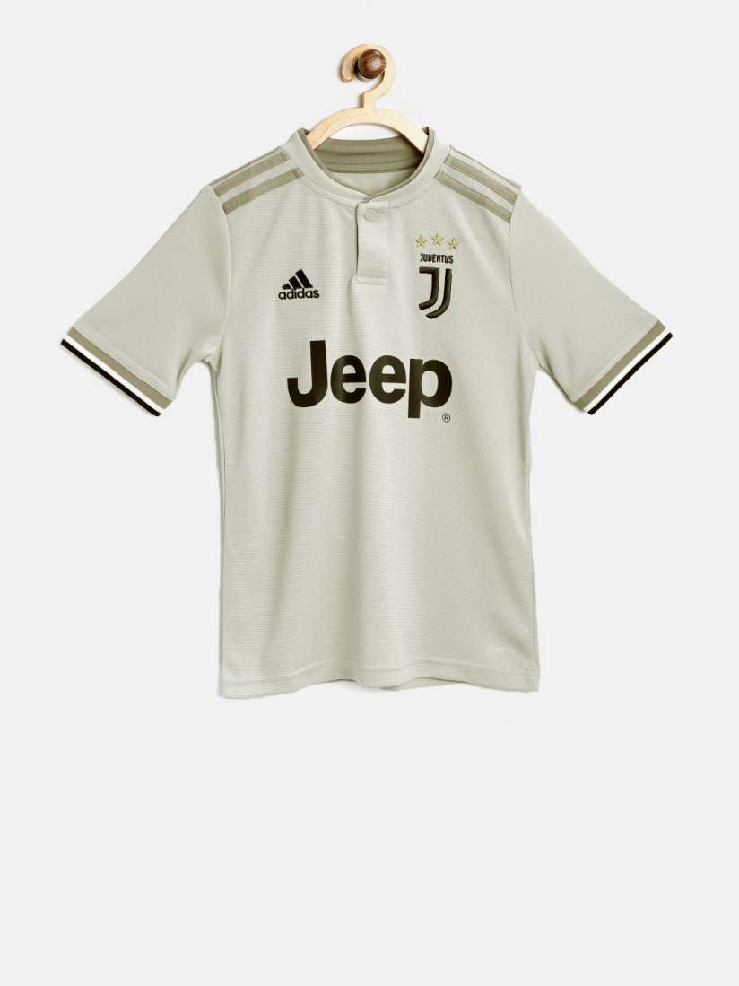 Buy ADIDAS Boys Olive Green Juventus A Y Football Jersey T shirt Tshirts for Boys 6972351 Myntra