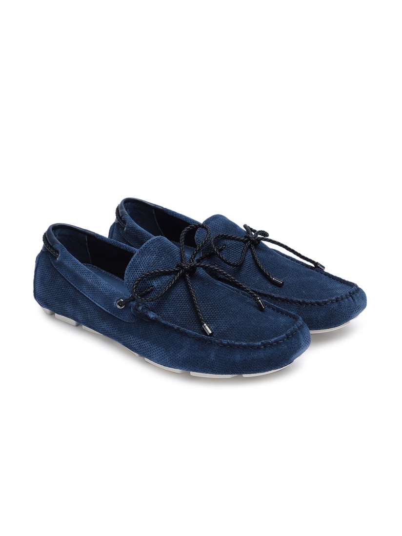 Buy Dune London Men Blue Suede Loafers Casual Shoes for Men 6974855 Myntra