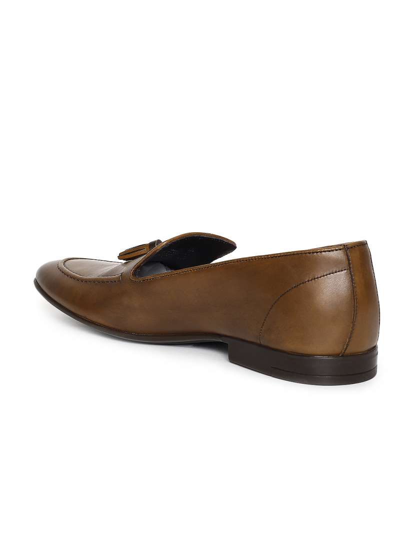 Buy Dune London Men Brown Leather Formal Tassel Loafers Formal Shoes for Men 6974867 Myntra