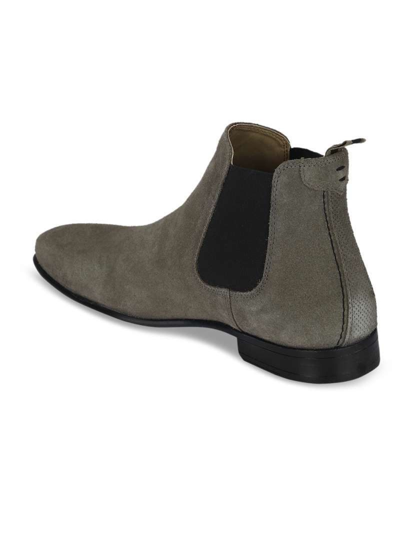 Red tape suede boots cheap