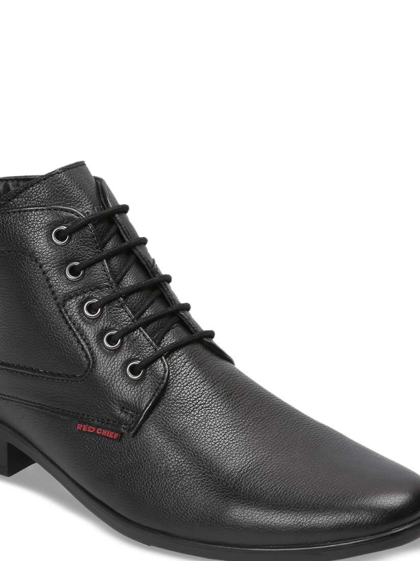 Buy Red Chief Men Black Formal Leather Boots Boots for Men 6977153 Myntra