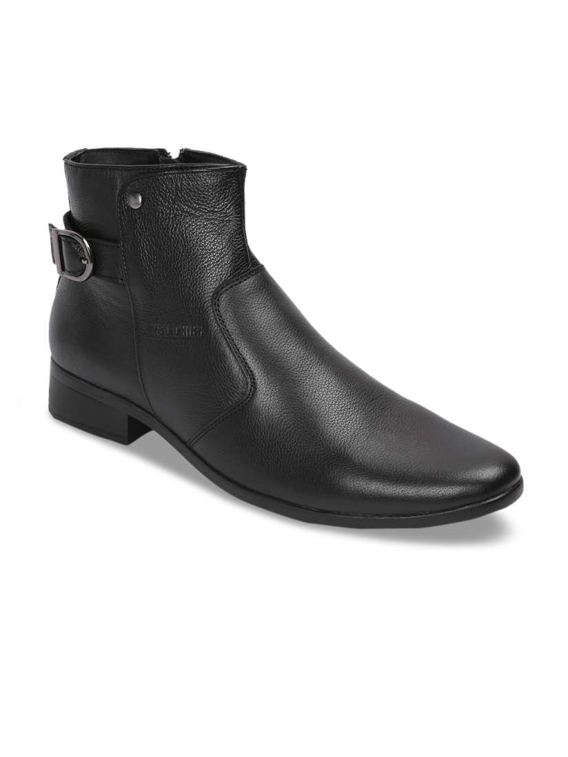 Buy Red Chief Men Black Formal Leather Boots Boots for Men 6977155 Myntra
