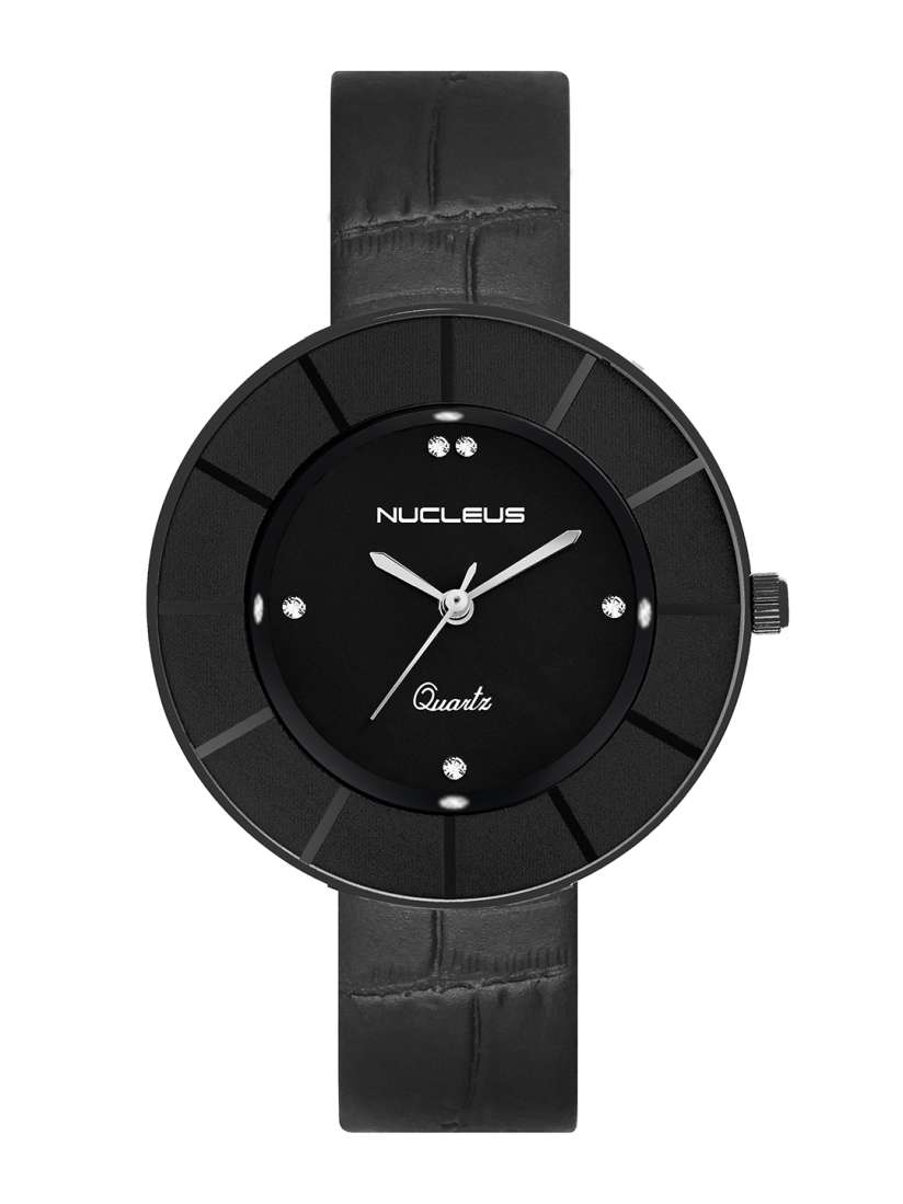 Buy Nucleus Women Black Analogue Watch NTLLBKBKBK Watches for Women 6979332 Myntra