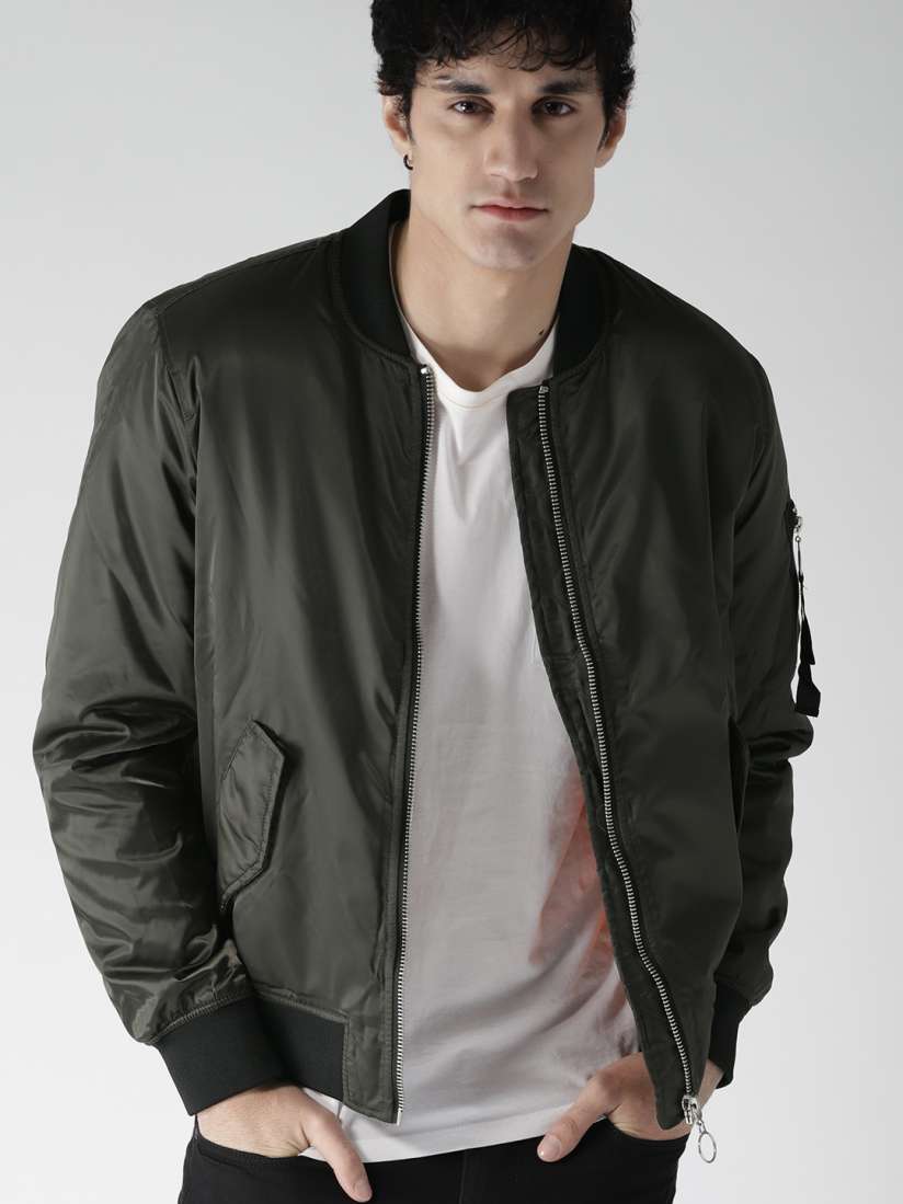 Forever 21 mens bomber shop