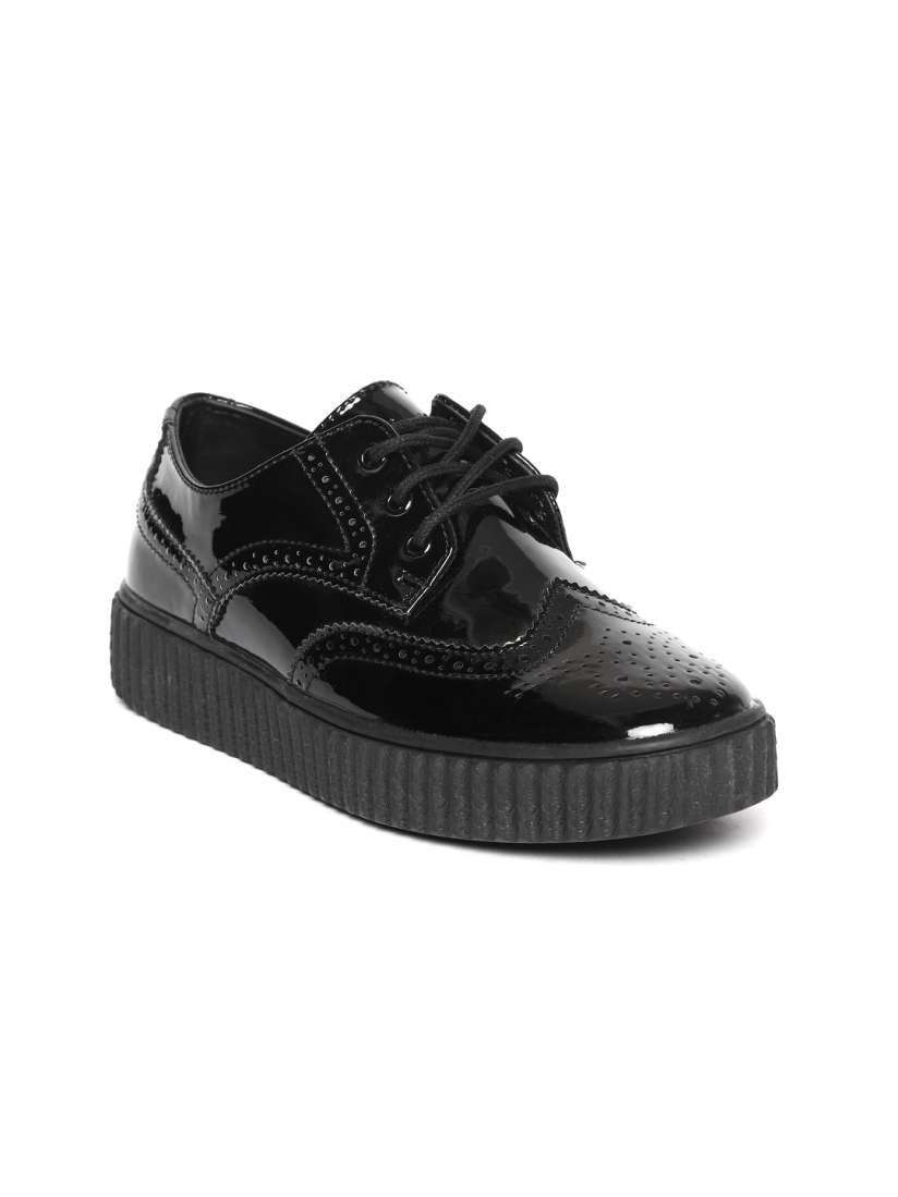Buy Lee Cooper Women Black Brogues Casual Shoes for Women 6983170 Myntra