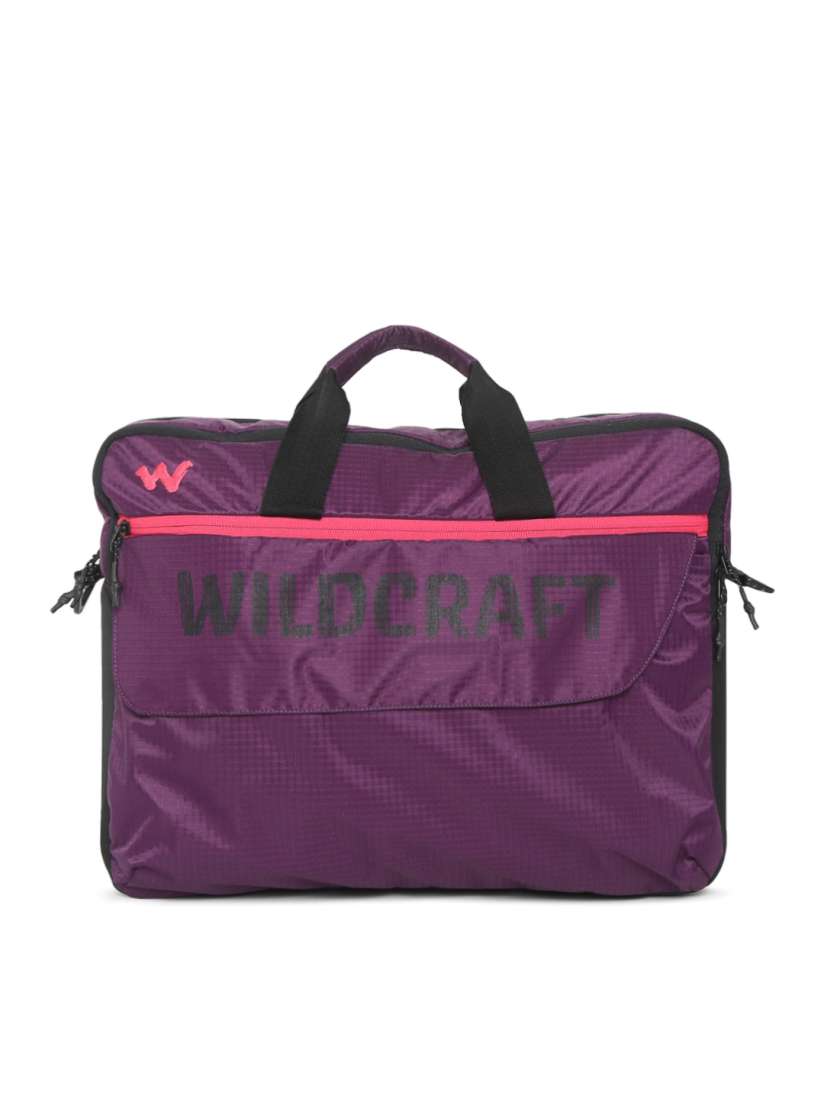 Buy Wildcraft Unisex Purple Solid Apex Laptop Bag Laptop Bag for Unisex 6990773 Myntra