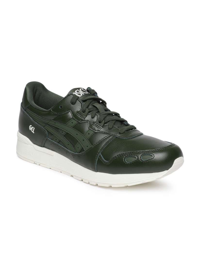 Buy ASICS Tiger Men Green GEL LYTE Leather Sneakers Casual Shoes for Men 6992360 Myntra