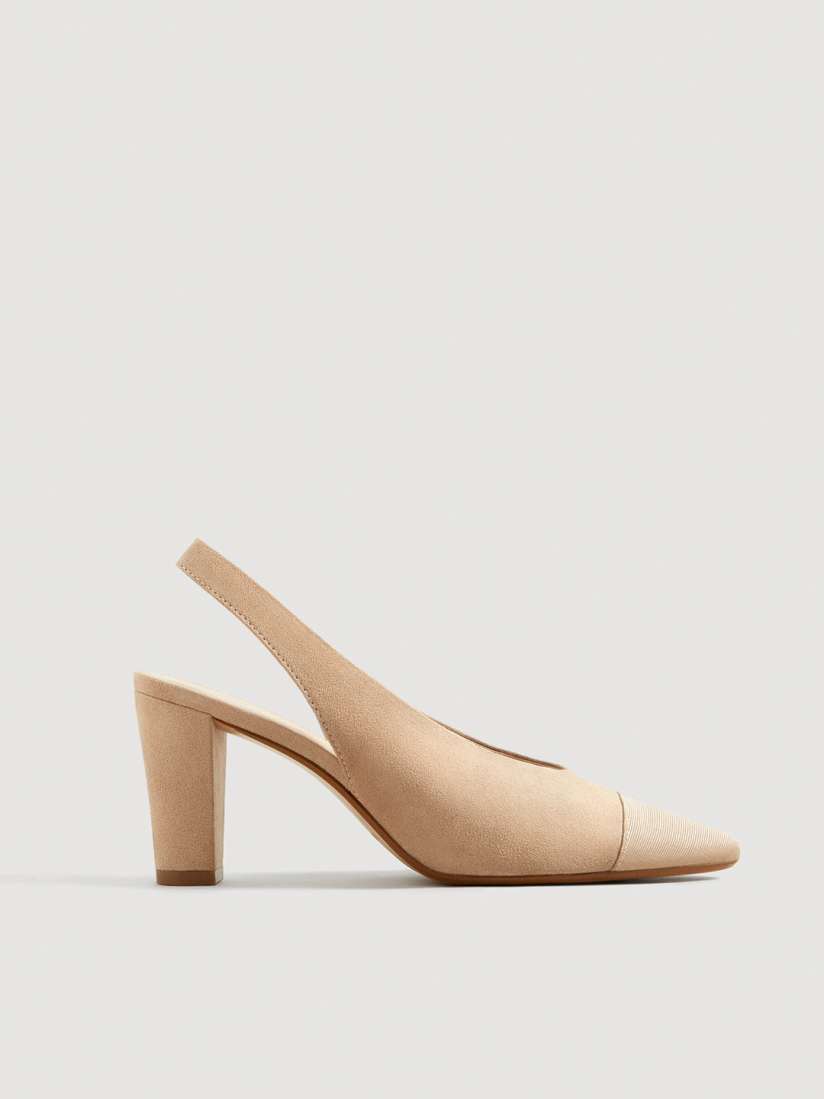 Mango pumps beige discount