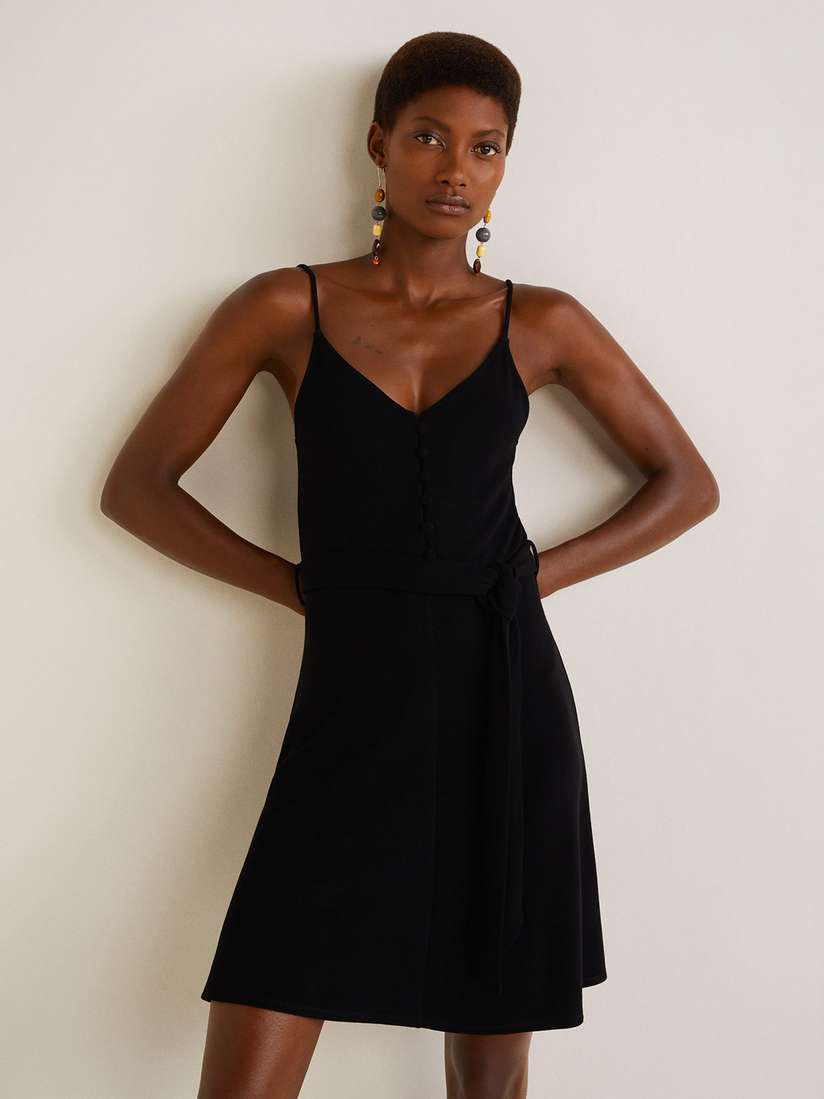 Flare Dresses Mango Black Dress 2018 Buy MANGO Women White Navy