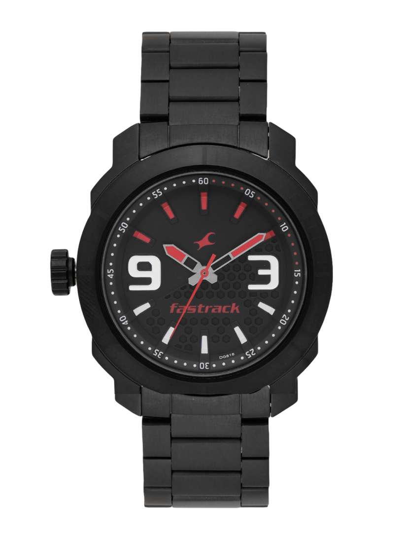 Buy Fastrack Men Black Analogue Watch 3168NM01 OR Watches for Men 6996600 Myntra