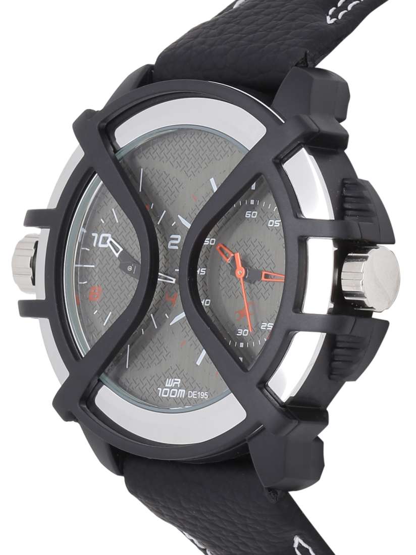 Buy Fastrack Men Grey Textured Analogue Watch NK38016PL01 Watches for Men 6998301 Myntra