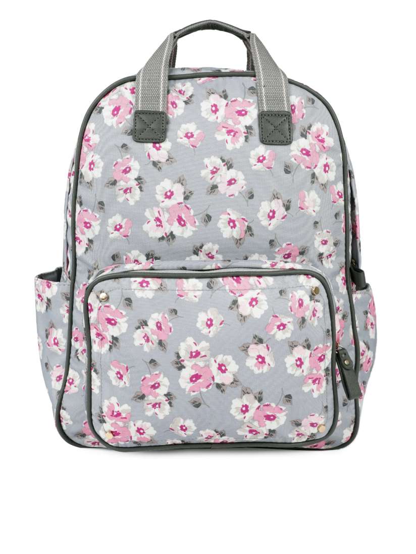 Buy Accessorize Women Grey Floral Print Backpack Backpacks for Women 7006537 Myntra