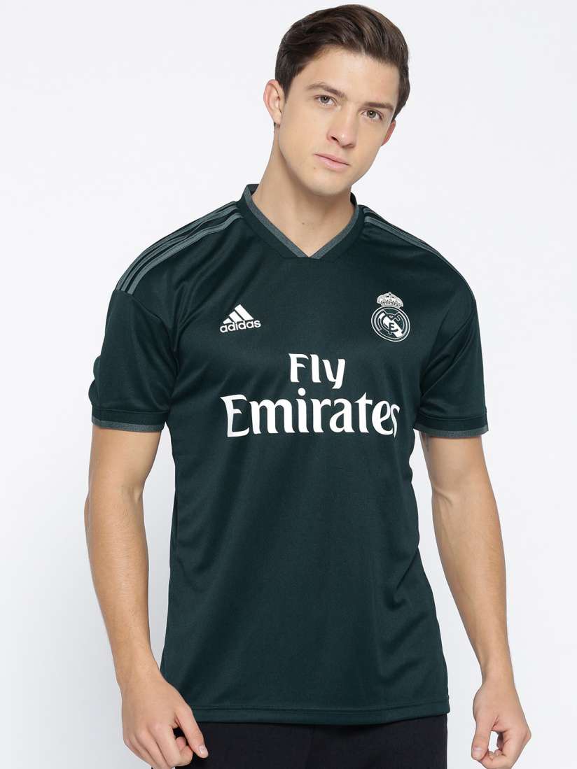 Real madrid green shirt clearance