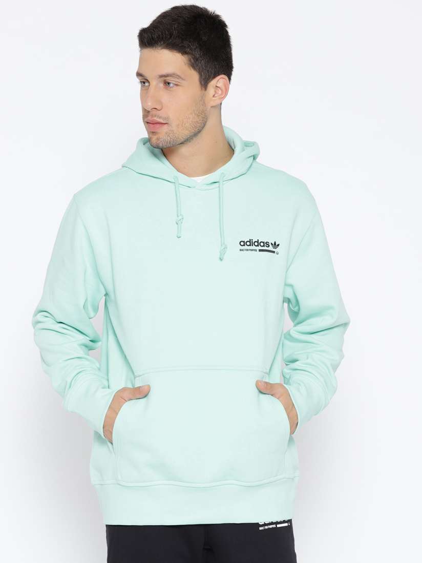Buy Adidas Originals Men Sea Green Solid Kaval OTH Sweatshirt With Printed Back Sweatshirts for Men 7010793 Myntra