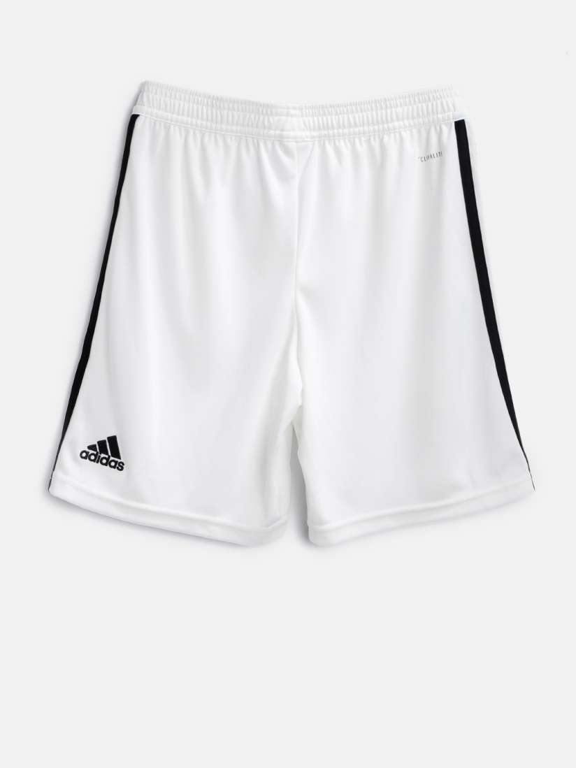 Adidas white soccer shorts store