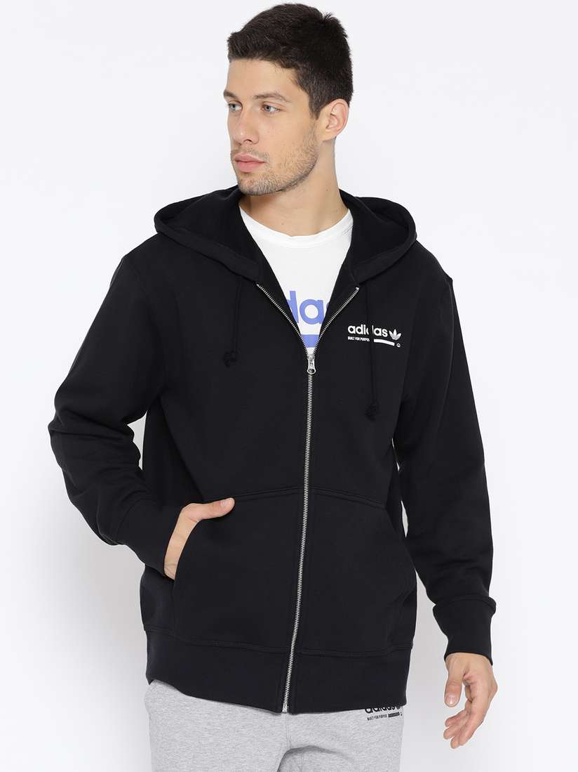 Brand Adidas Adidas Kaval Hoodie Black ADIDAS Originals Men Black