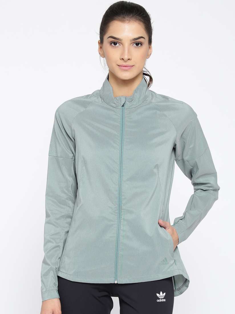 Buy ADIDAS Women Mint Green Solid Supernova Running Jacket Jackets for Women 7010845 Myntra