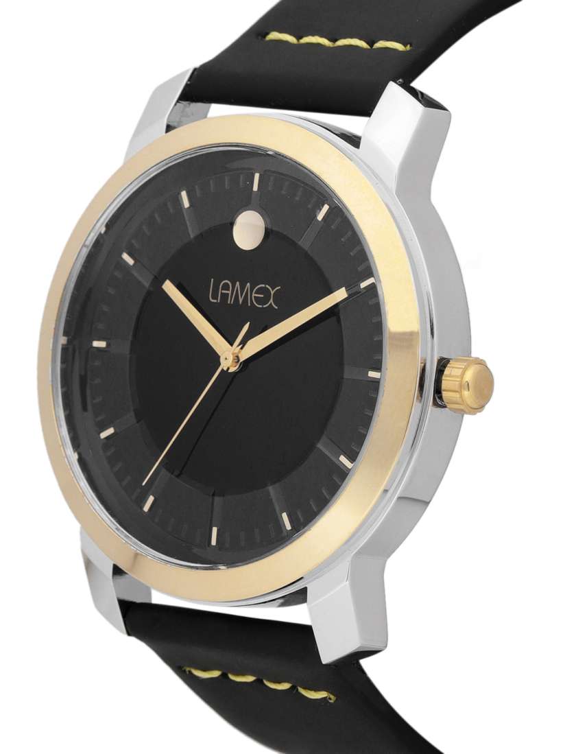 Buy LAMEX Men Black Analogue Watch MILANO DLX 7587 Watches for Men 7016395 Myntra