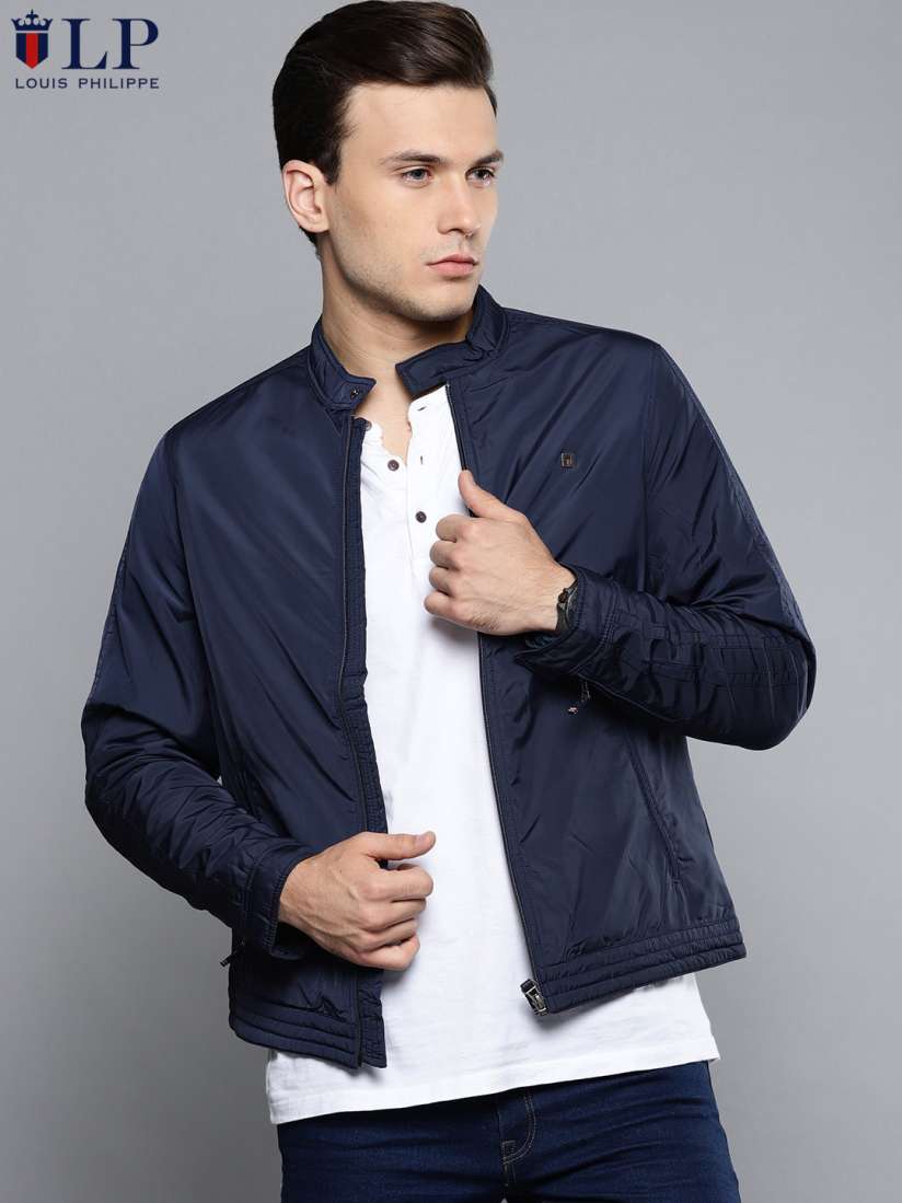 Louis philippe jackets myntra cheap