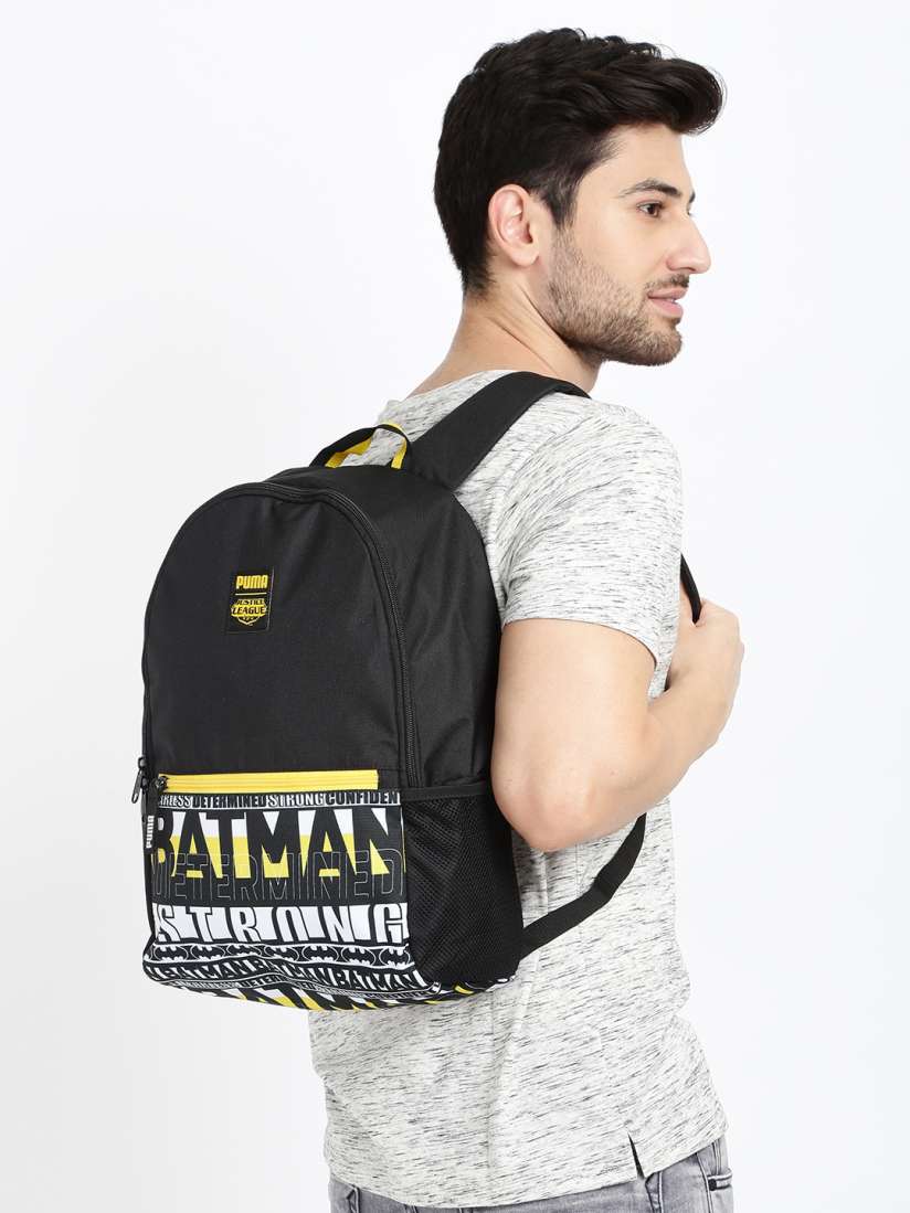 Buy Puma Unisex Black Justice League Laptop Backpack Backpacks for Unisex Kids 8084611 Myntra