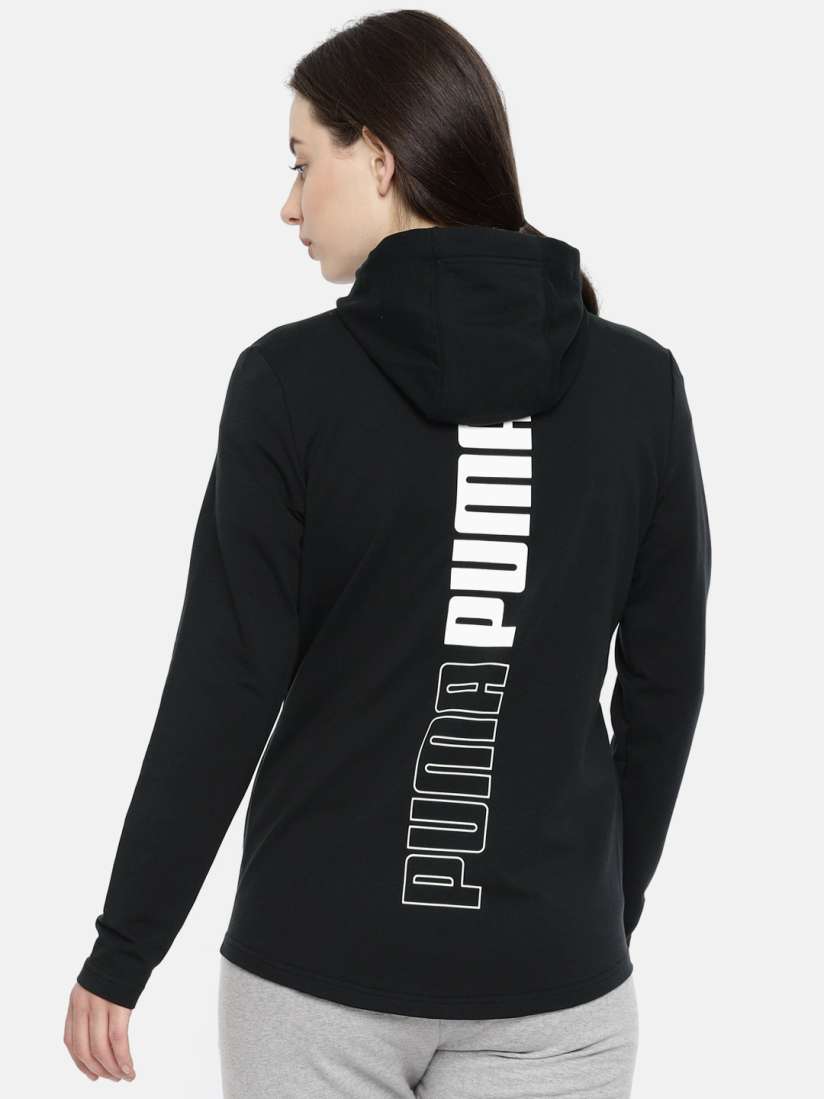 Puma modern sport fz logo hoody best sale