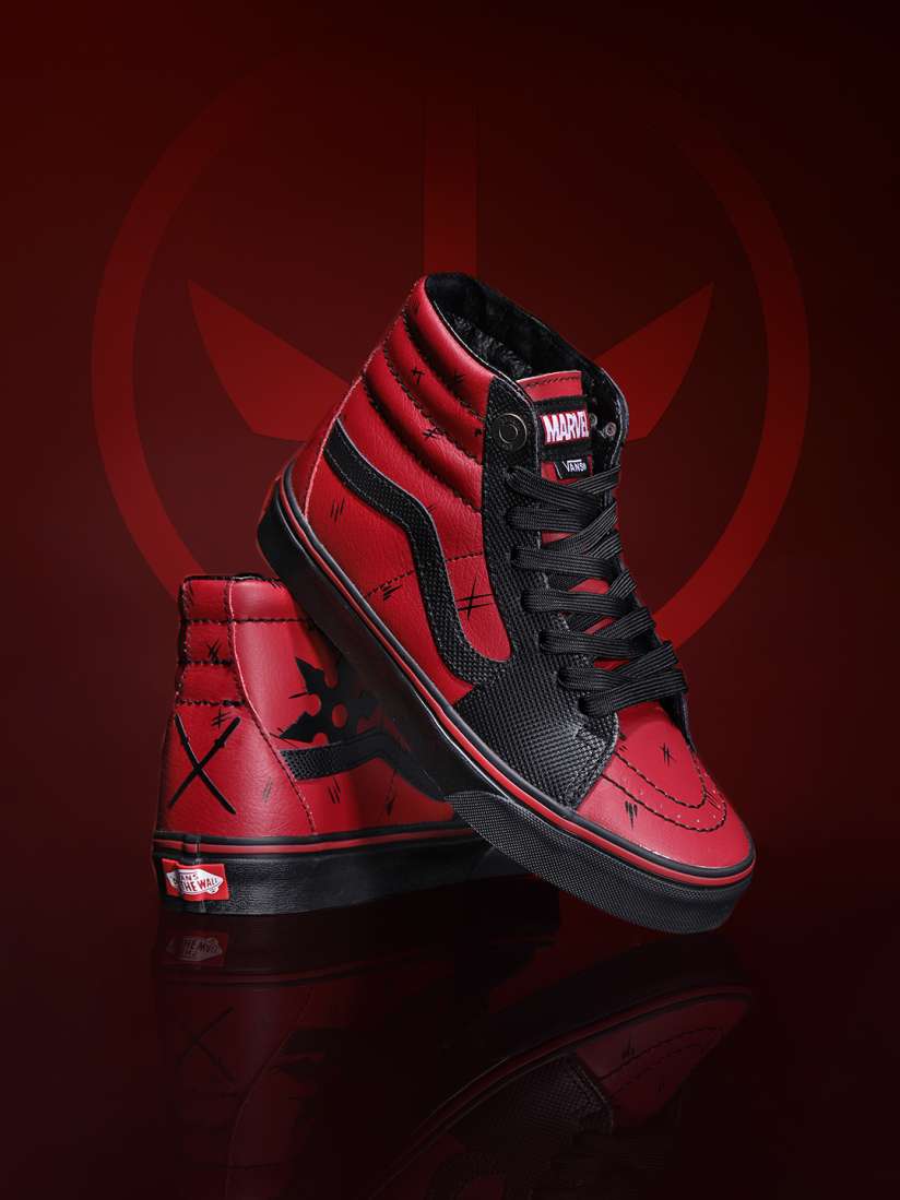 Deadpool vans shoes 2025