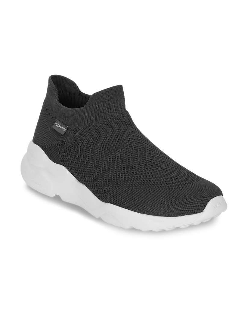 Buy Red Tape Men Grey Textile Mid Top Walking Shoes Sports Shoes for Men 7051003 Myntra