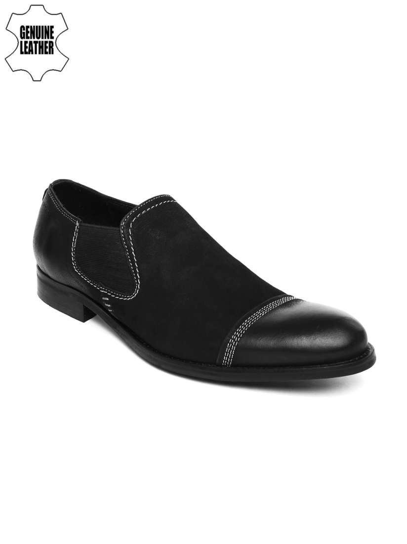 Buy Ruosh Occassion Men Black Leather Formal Shoes Formal Shoes for Men 705614 Myntra