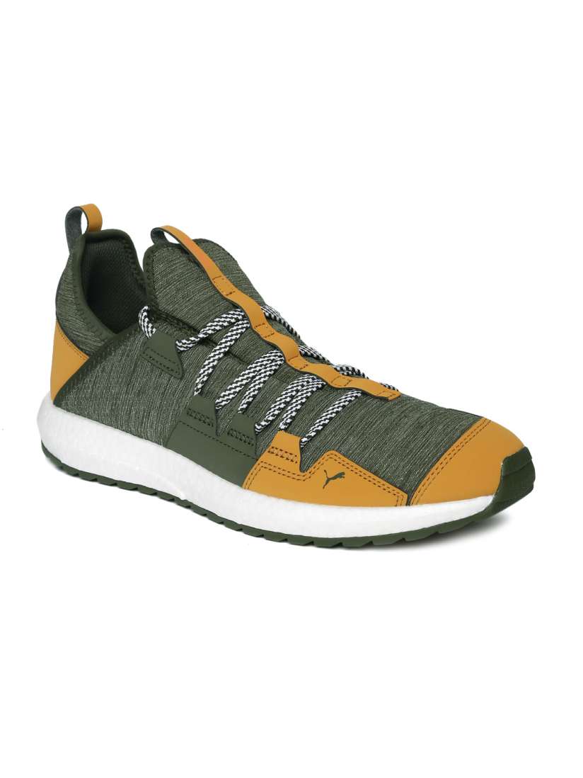 Buy Puma Men Olive Green Mega NRGY Trail Mid Top Running Shoes Sports Shoes for Men 7072927 Myntra