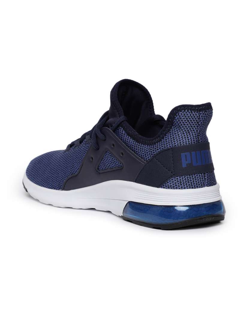 Buy Puma Men Navy Blue Electron Street Knit Casual Sneakers Casual Shoes for Men 7072947 Myntra