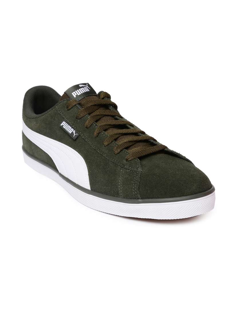 Buy Puma Unisex Olive Green Urban Plus SD Sneakers Casual Shoes for Unisex 7072974 Myntra