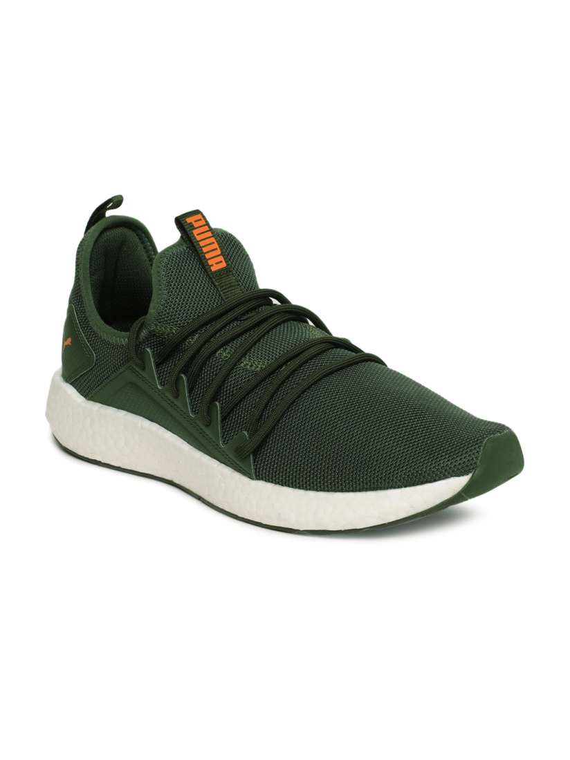 Buy Puma Men Olive Green Solid NRGY Neko Running Shoes Sports Shoes for Men 7072979 Myntra