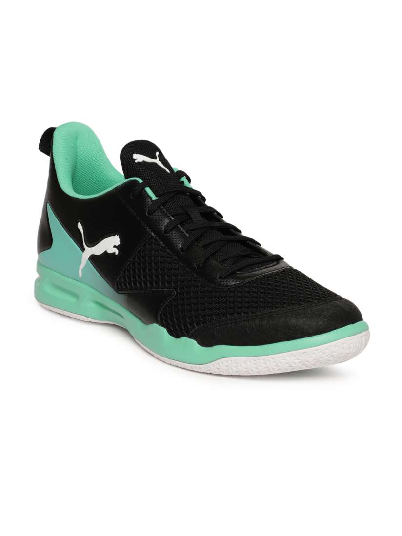 Buy Puma Unisex Black Green Rise XT 4 Badminton Shoes Sports Shoes for Unisex 8109819 Myntra