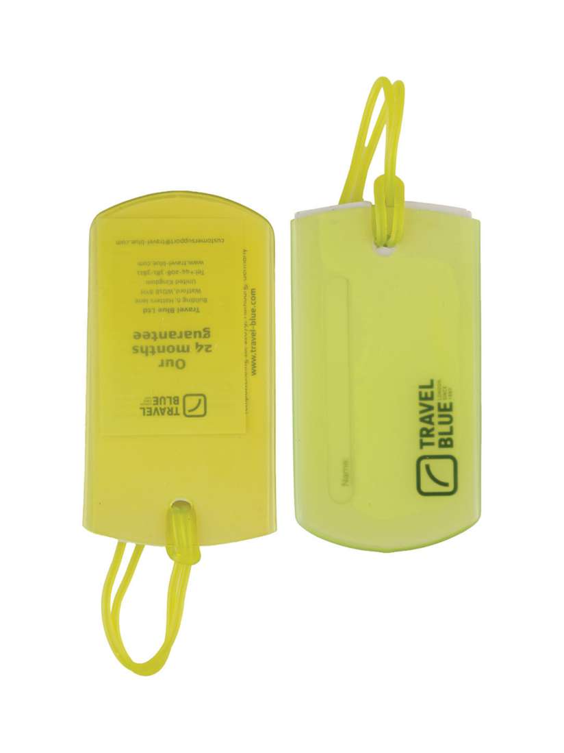 Buy Travel Blue Set of 2 Green Jelly Id Travel Tags Travel Accessory for Unisex 7077974 Myntra