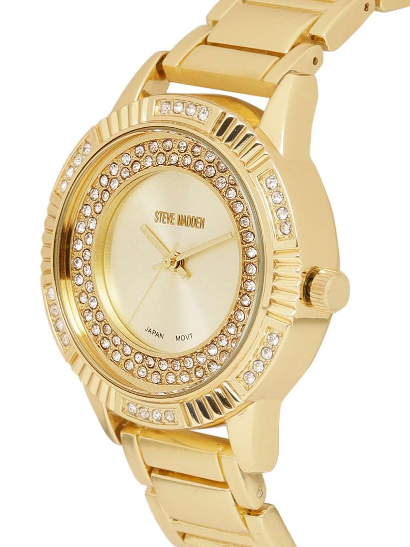 Buy Steve Madden Women Gold Toned Analogue Watch SMW117G Watches for Women 7078573 Myntra
