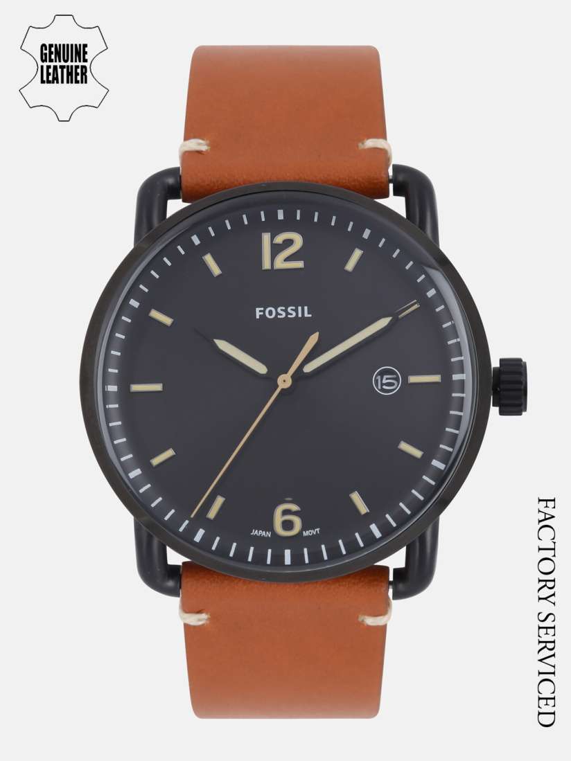 Buy Fossil Men Black Factory Serviced Analogue Watch FS5276 Watches for Men 7078592 Myntra