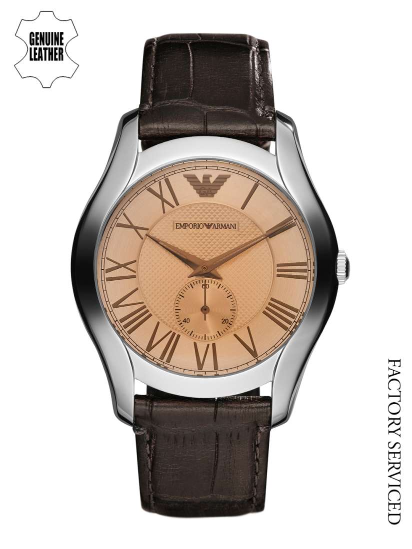 Buy Emporio Armani Men Rose Gold Analogue Watch AR1704 Factory Serviced Watches for Men 7078675 Myntra