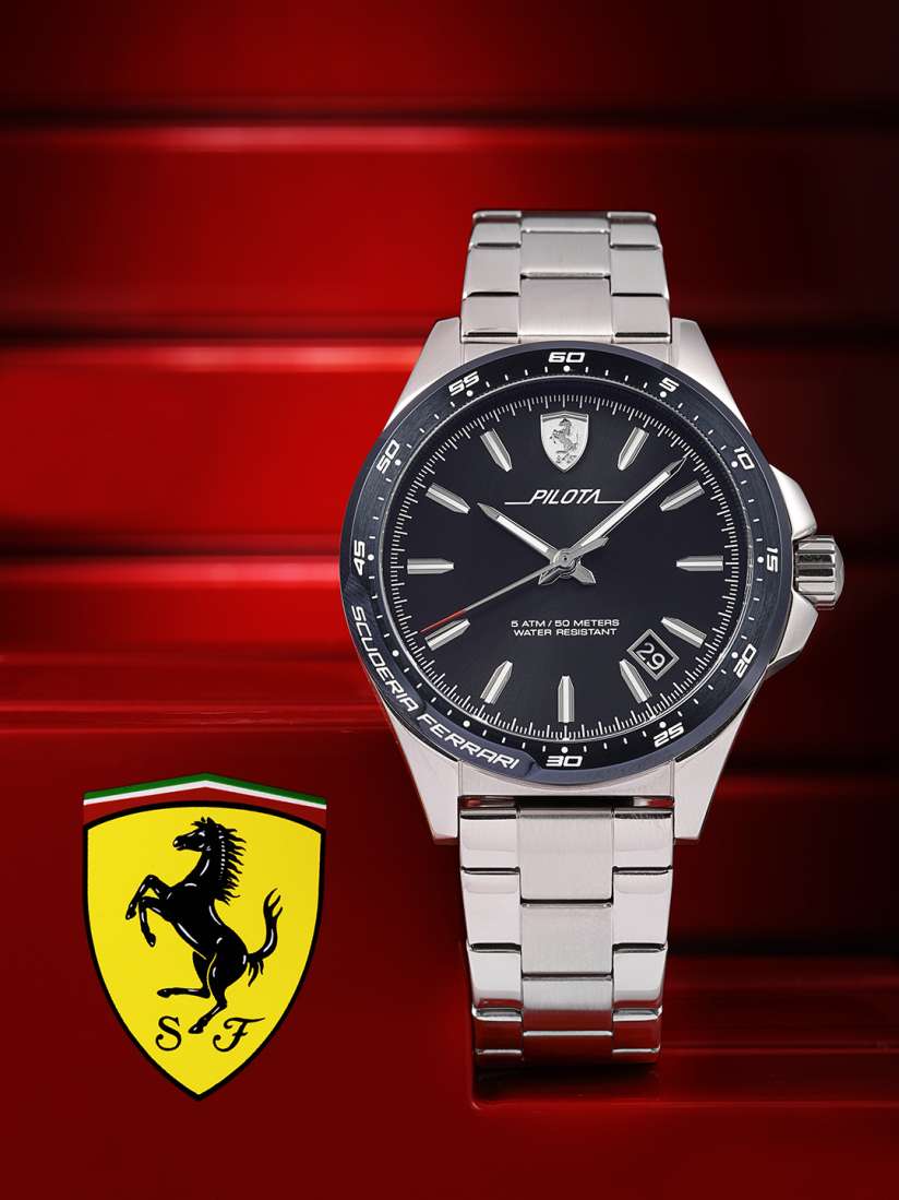 Buy SCUDERIA FERRARI Men Navy Blue Analogue Watch 0830527 Watches for Men 7085594 Myntra