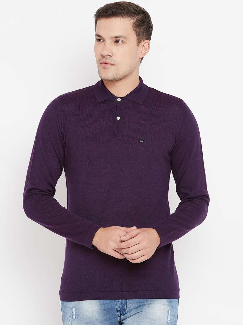 Purple striped cardigan hot sale